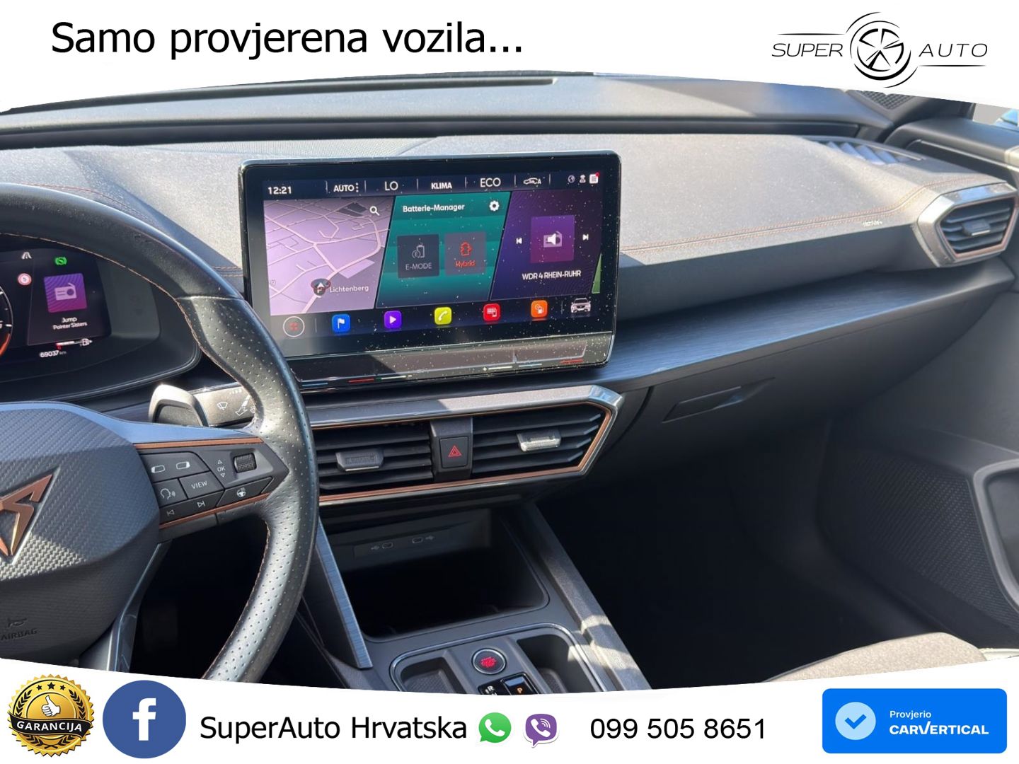 Cupra Formentor 1.4 TSI (204 KS) e-Hybrid DSG LED+ACC