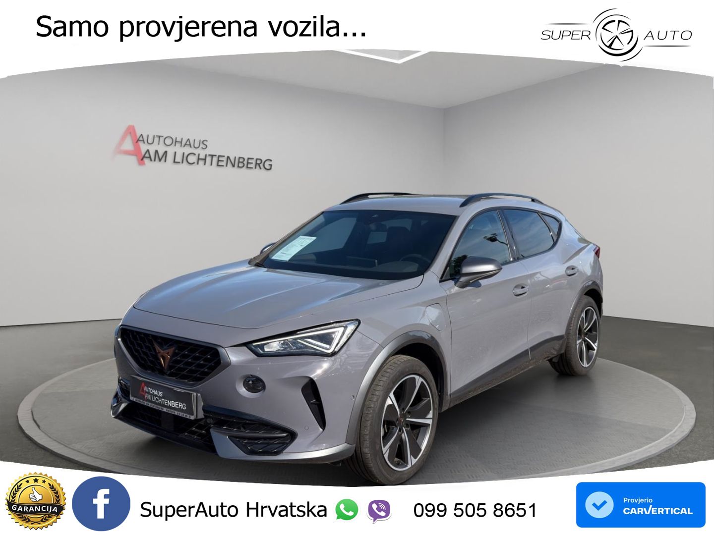 Cupra Formentor 1.4 TSI (204 KS) e-Hybrid DSG LED+ACC