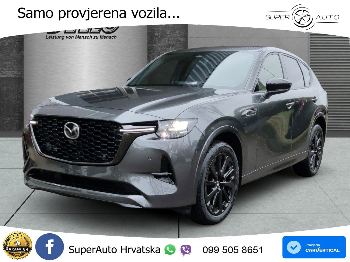 Mazda CX-60 3.3 e-Skyactiv D (254 KS) AWD Automatic MATRIX+GR SJED+KAM