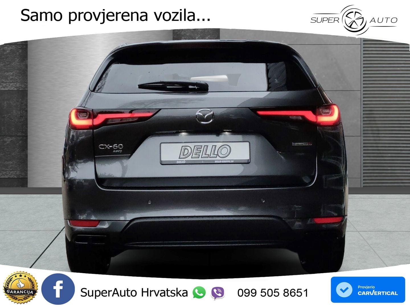 Mazda CX-60 3.3 e-Skyactiv D (254 KS) AWD Automatic MATRIX+GR SJED+KAM