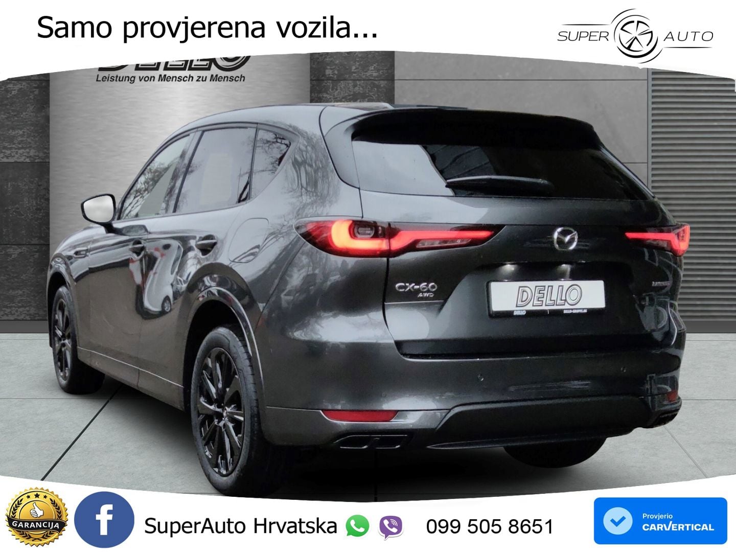 Mazda CX-60 3.3 e-Skyactiv D (254 KS) AWD Automatic MATRIX+GR SJED+KAM