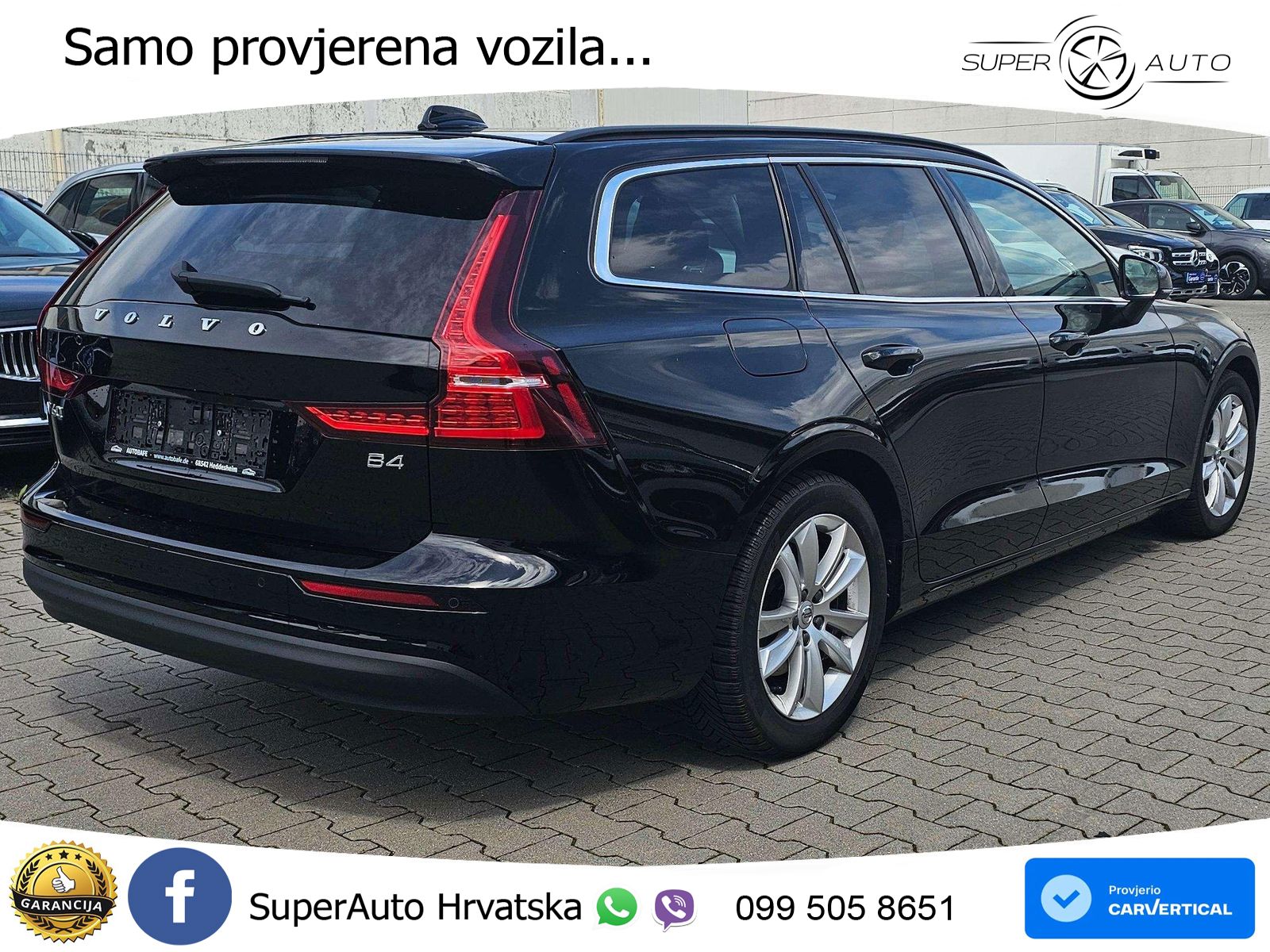 Volvo V60 2.0 B4 Diesel Geartronic LED+GR SJED+ACC