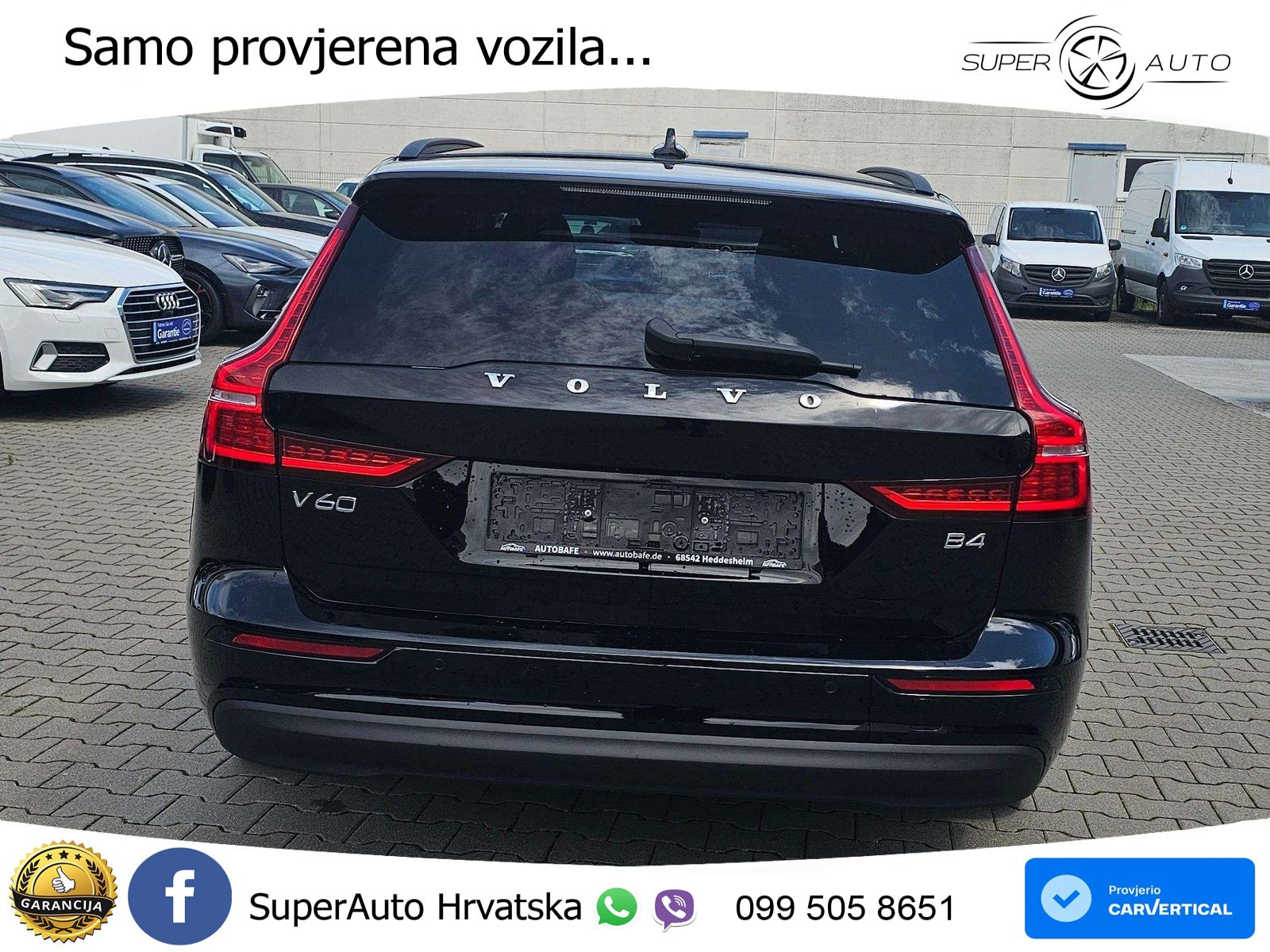 Volvo V60 2.0 B4 Diesel Geartronic LED+GR SJED+ACC