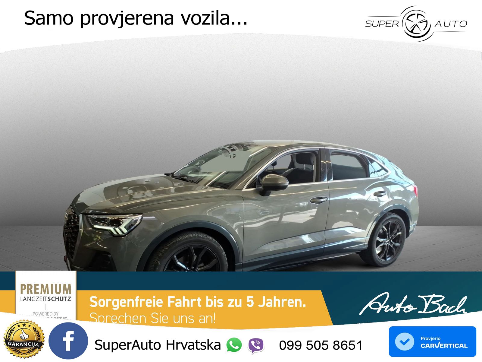 Audi Q3 Sportback 35 TDI (150 KS) S tronic LED+GR SJED+ACC