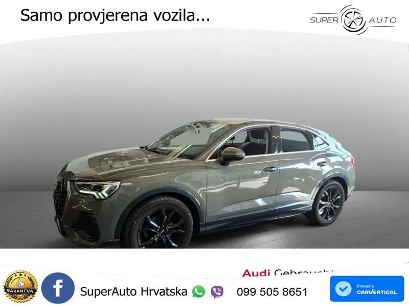 Audi Q3 Sportback 35 TDI (150 KS) S tronic LED+GR SJED+ACC