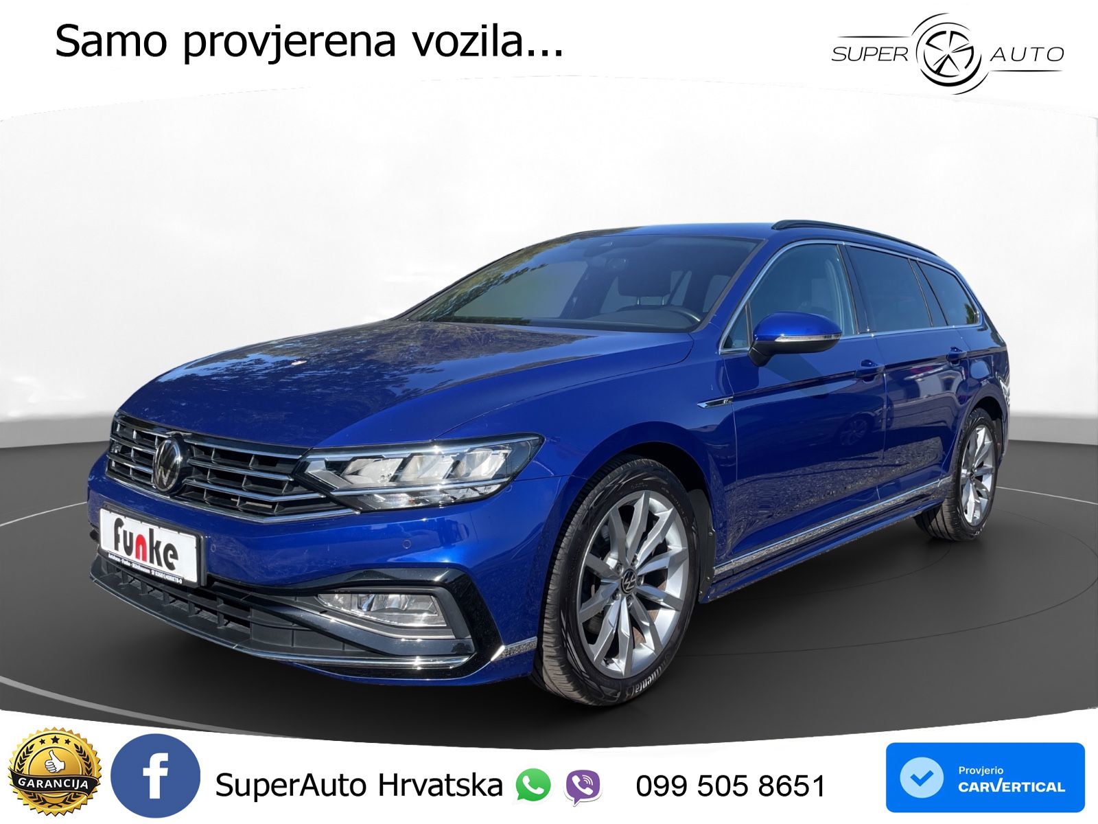 Volkswagen Passat Variant 2.0 TDI (200 KS) DSG R-Line LED+GR SJED+ACC