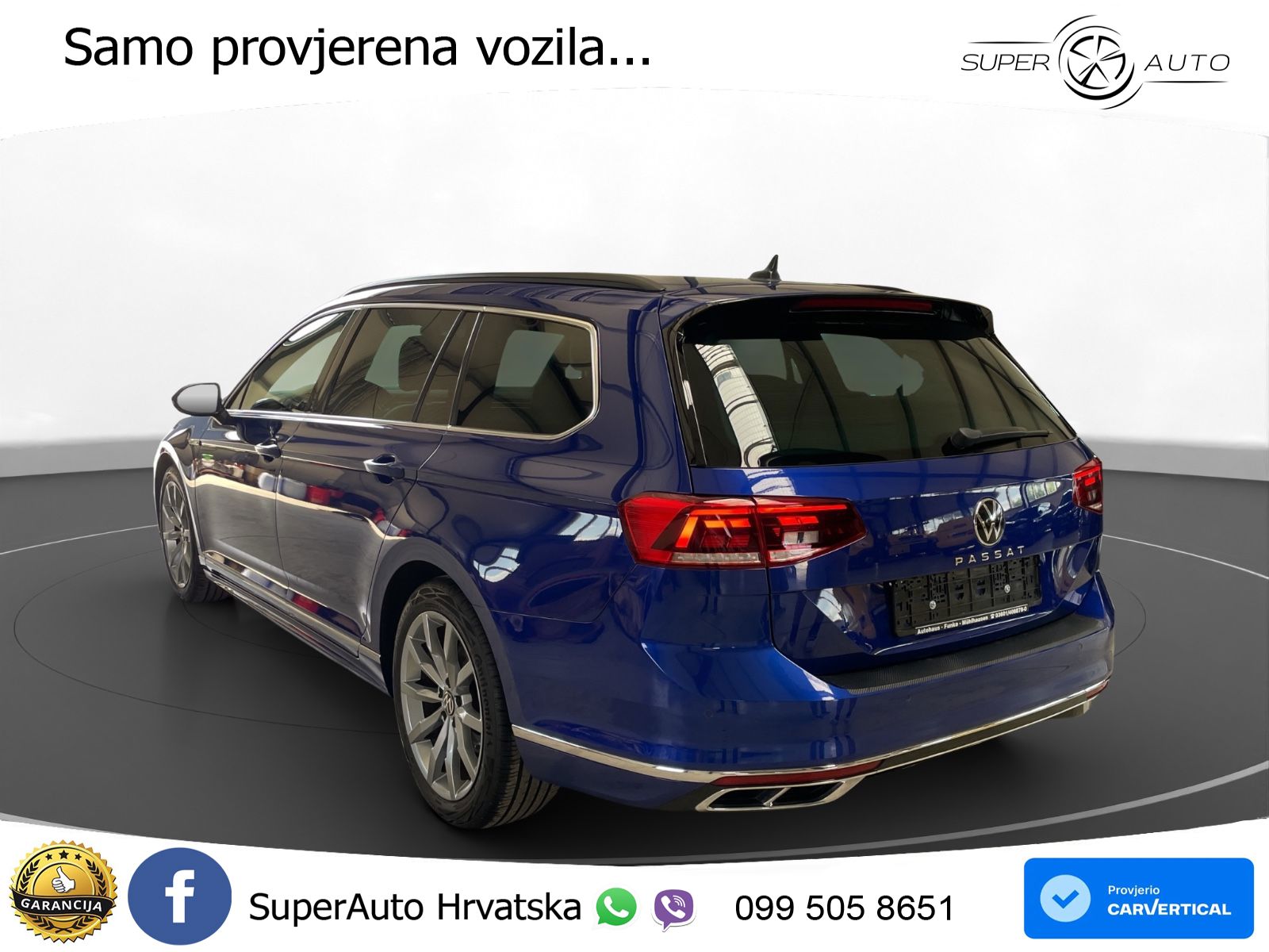 Volkswagen Passat Variant 2.0 TDI (200 KS) DSG R-Line LED+GR SJED+ACC