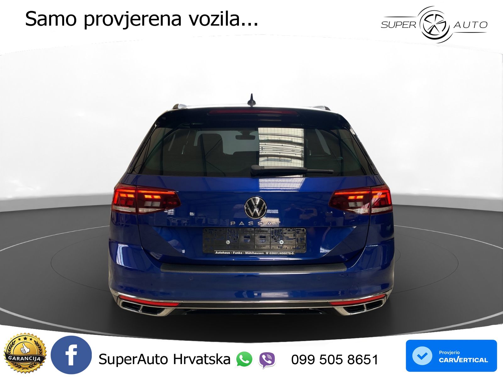 Volkswagen Passat Variant 2.0 TDI (200 KS) DSG R-Line LED+GR SJED+ACC