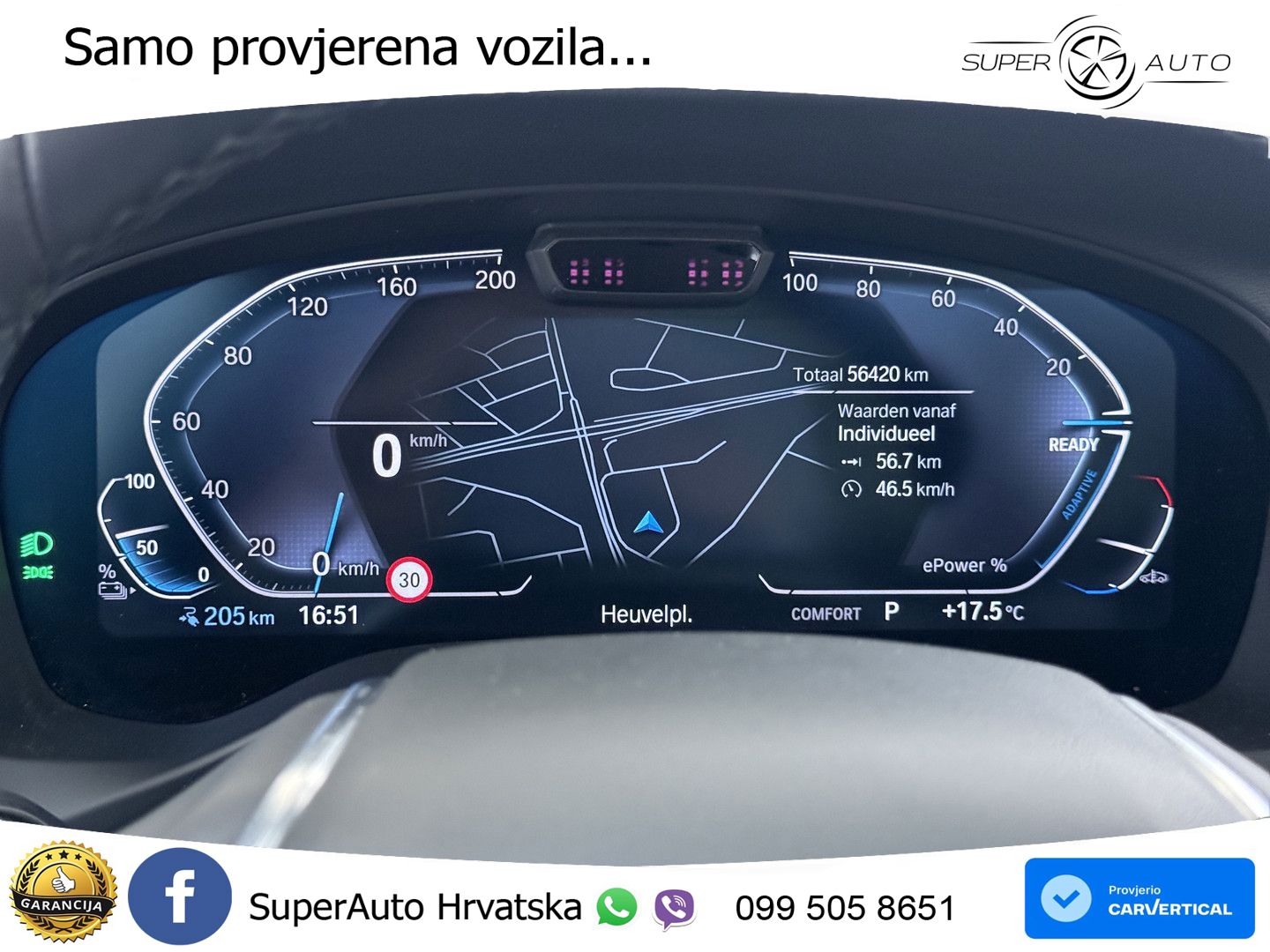 BMW iX3 80 kWh (286 KS) LED+GR SJED+ACC