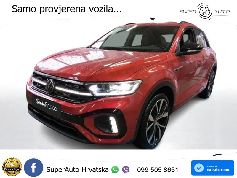 Volkswagen T-Roc 2.0 TSI (190 KS) 4M DSG R-Line MATRIX+GR SJED+KAM