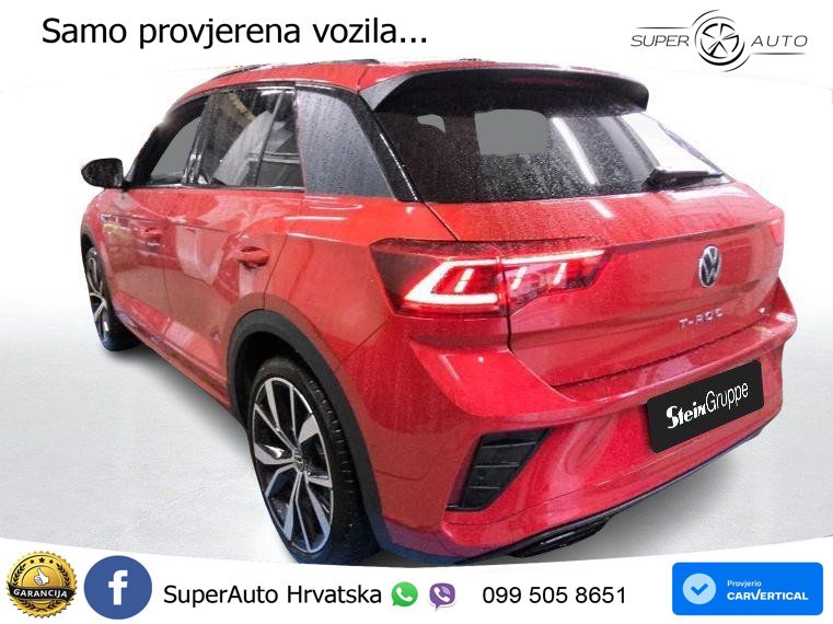Volkswagen T-Roc 2.0 TSI (190 KS) 4M DSG R-Line MATRIX+GR SJED+KAM
