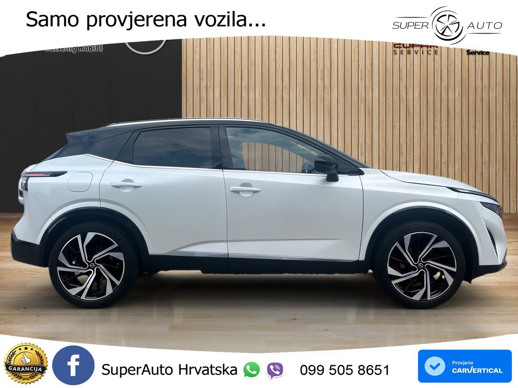 Nissan Qashqai 1.3 DIG-T (158 KS) Xtronic Tekna LED+GR SJED+ACC