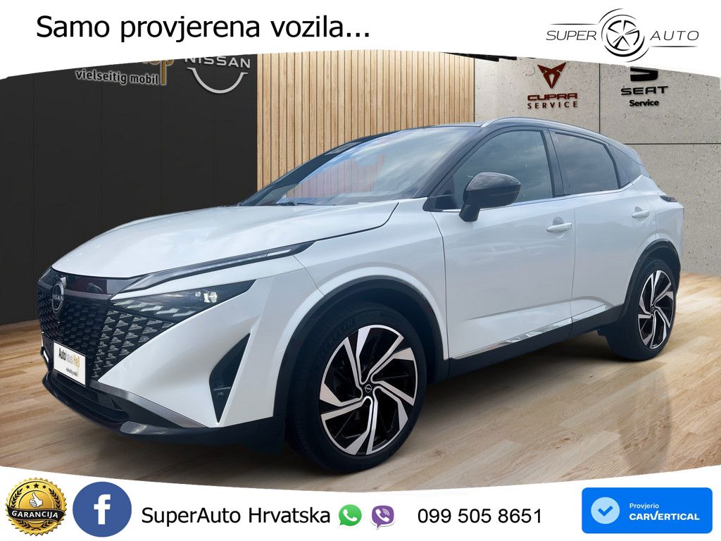 Nissan Qashqai 1.3 DIG-T (158 KS) Xtronic Tekna LED+GR SJED+ACC