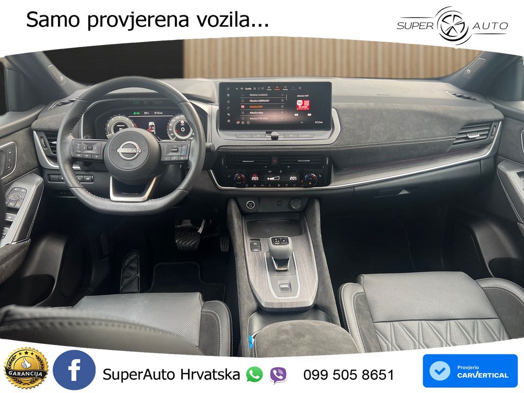 Nissan Qashqai 1.3 DIG-T (158 KS) Xtronic Tekna LED+GR SJED+ACC