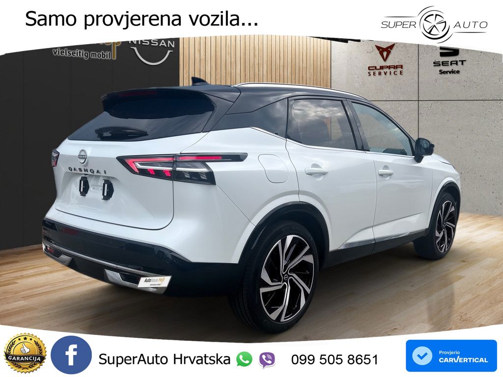 Nissan Qashqai 1.3 DIG-T (158 KS) Xtronic Tekna LED+GR SJED+ACC