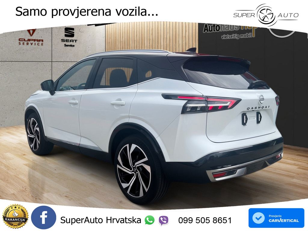 Nissan Qashqai 1.3 DIG-T (158 KS) Xtronic Tekna LED+GR SJED+ACC