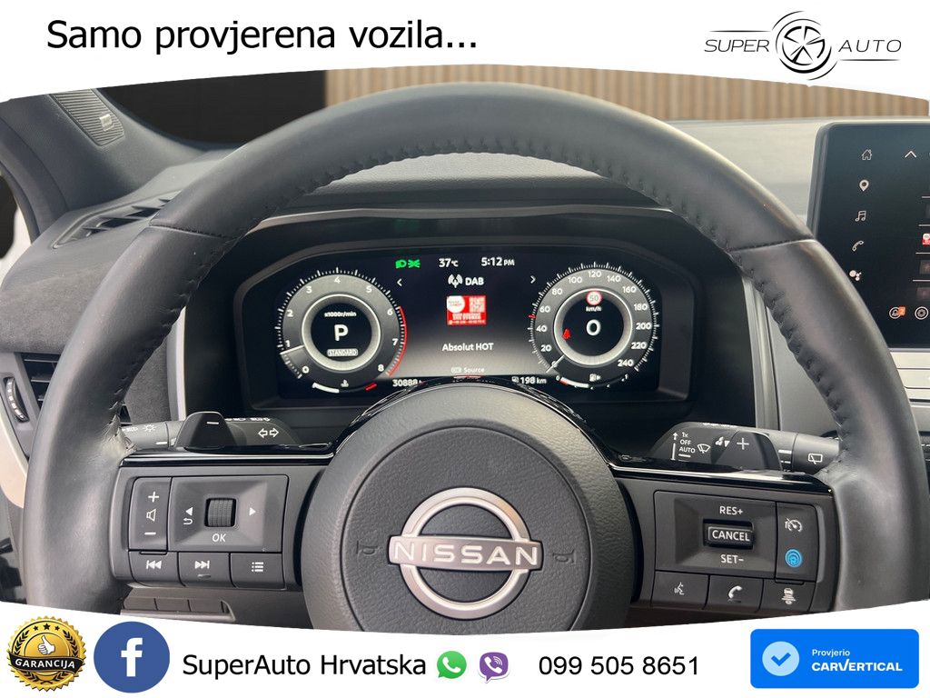 Nissan Qashqai 1.3 DIG-T (158 KS) Xtronic Tekna LED+GR SJED+ACC
