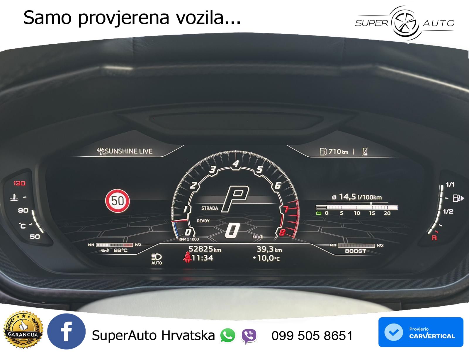 Lamborghini Urus 4.0 V8 (650 KS) 4WD Automatic ZRAČNI+ACC+GR SJED+KAM+PANO