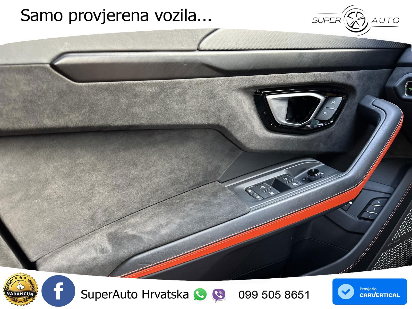 Lamborghini Urus 4.0 V8 (650 KS) 4WD Automatic ZRAČNI+ACC+GR SJED+KAM+PANO