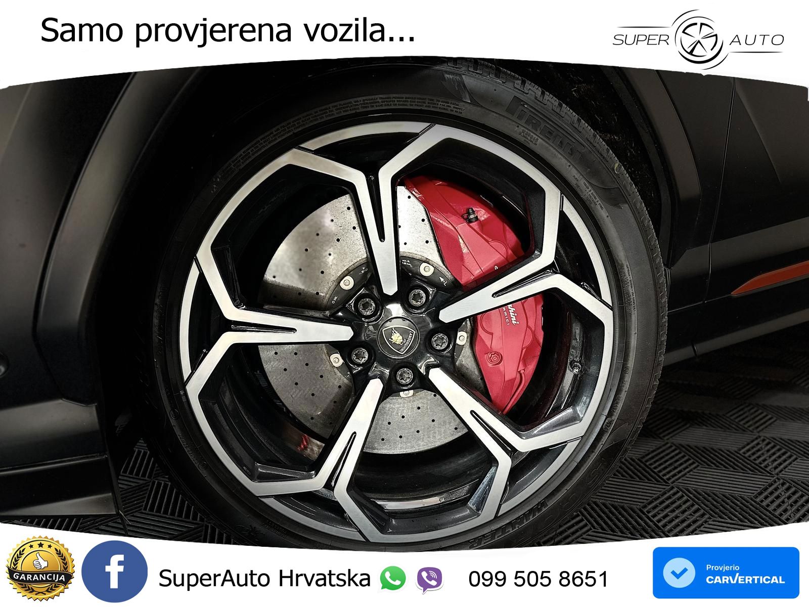 Lamborghini Urus 4.0 V8 (650 KS) 4WD Automatic ZRAČNI+ACC+GR SJED+KAM+PANO