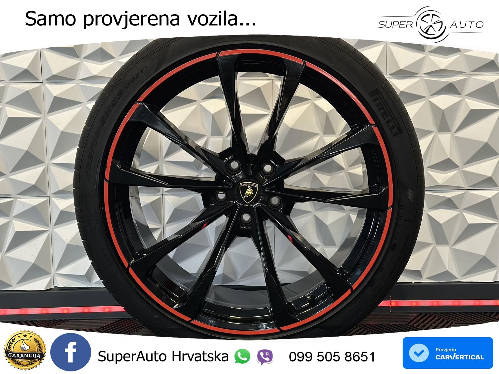 Lamborghini Urus 4.0 V8 (650 KS) 4WD Automatic ZRAČNI+ACC+GR SJED+KAM+PANO