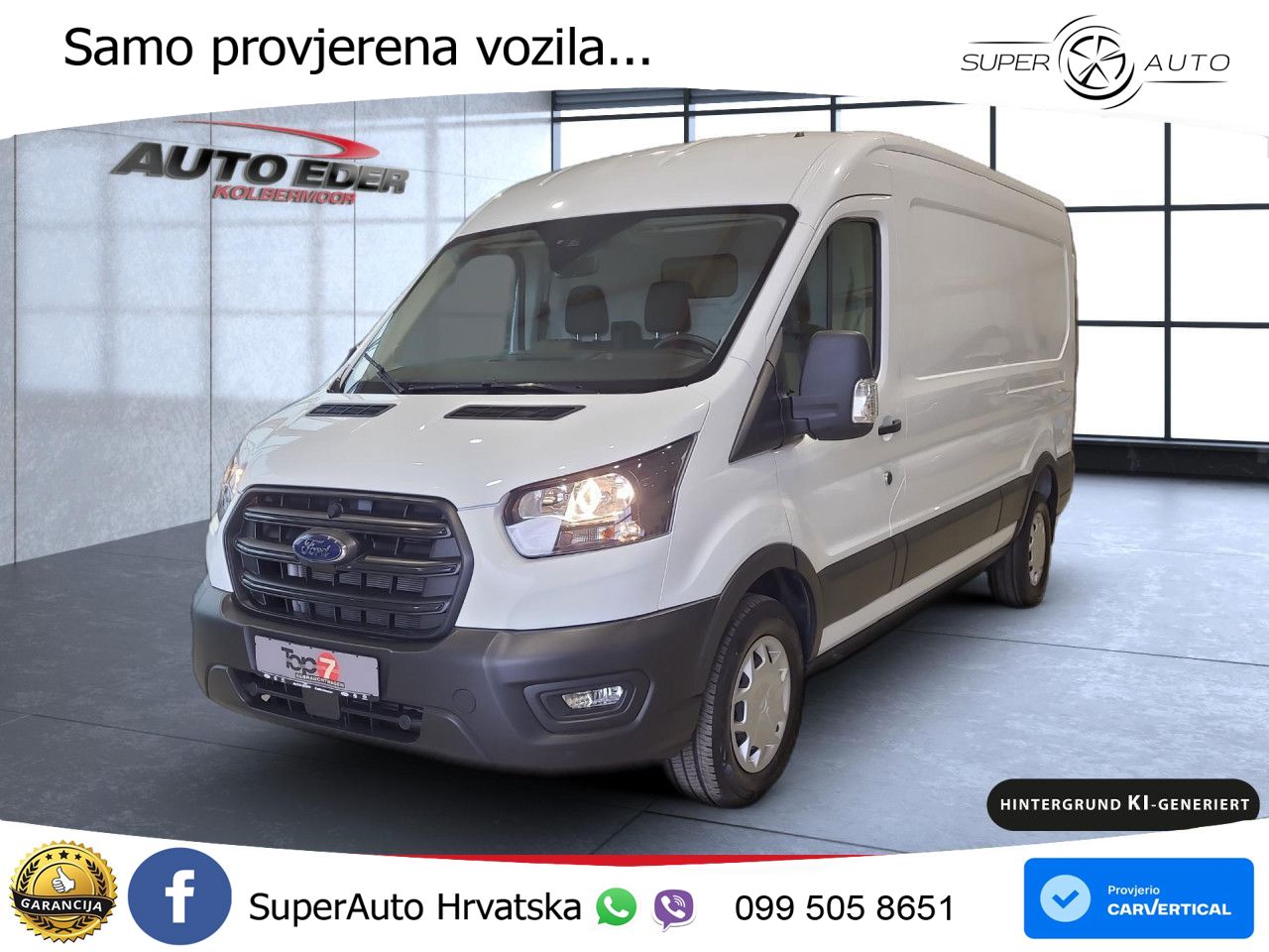Ford Transit 350 L3 Trend Automatik Klima ZV 131 KS