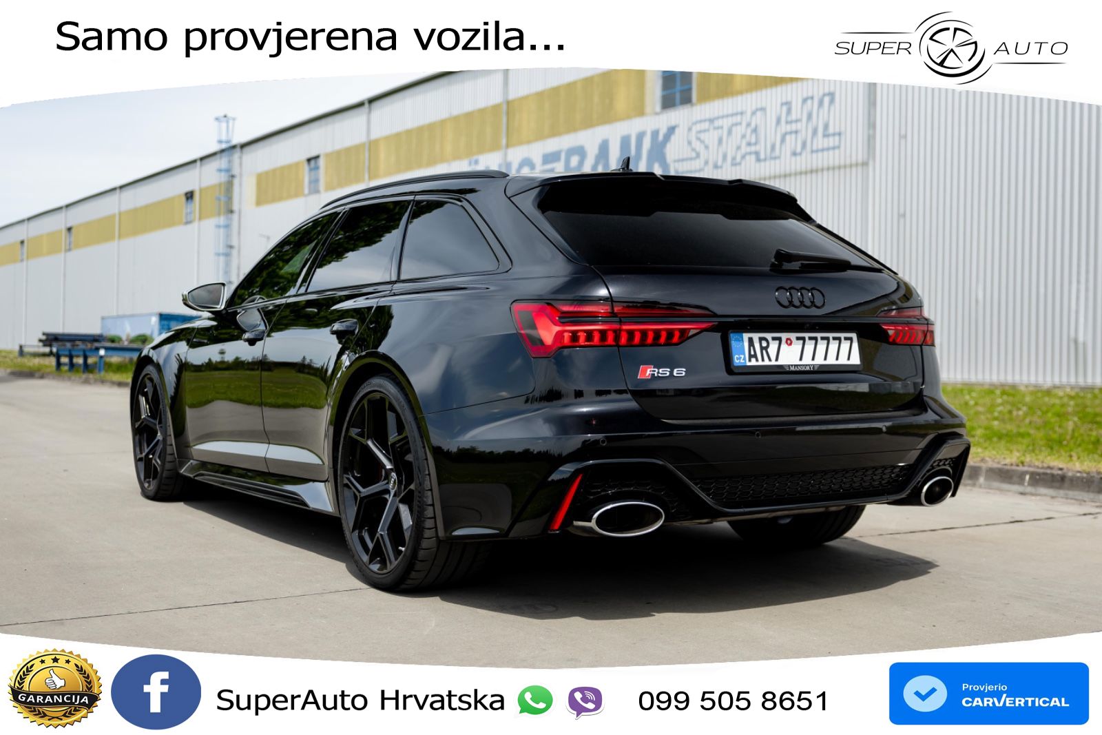 Audi RS6 Avant 4.0 TFSI V8 (600 KS) quattro Tiptronic Kuka