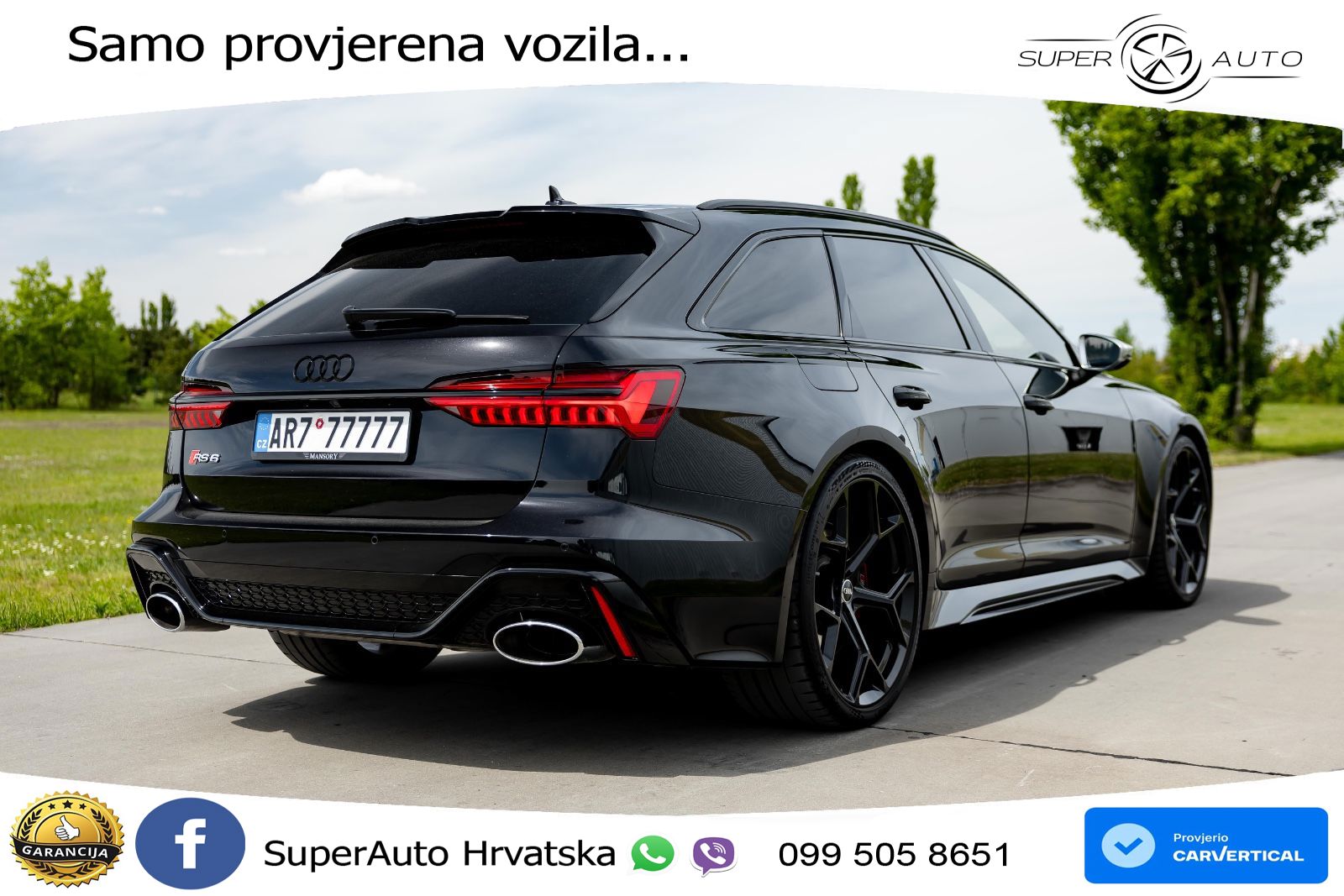 Audi RS6 Avant 4.0 TFSI V8 (600 KS) quattro Tiptronic Kuka
