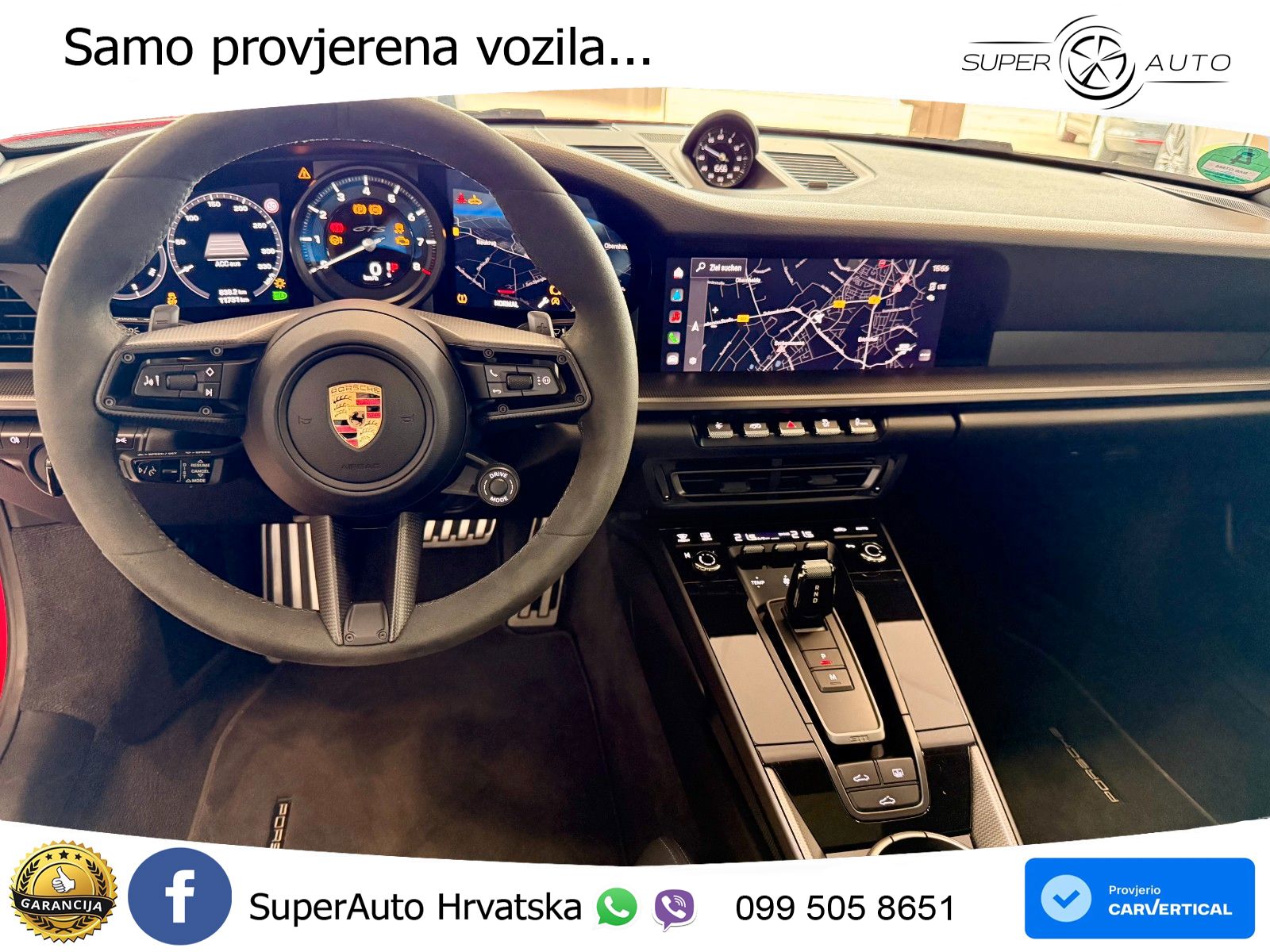 Porsche 911 Carrera GTS 3.0 (480 KS) PDK LED+ACC