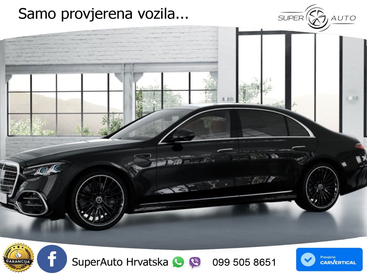 Mercedes S 580 V8 (537 KS) EQ Boost 4MATIC 9G-TRONIC AMG ACC+HEAD+4xGR SJED+360+PANO