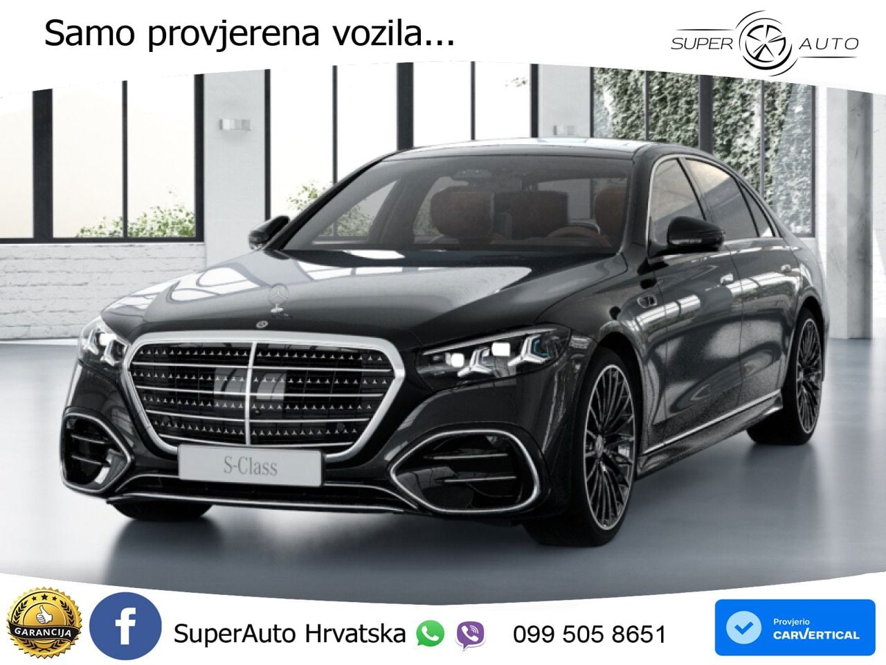 Mercedes S 580 V8 (537 KS) EQ Boost 4MATIC 9G-TRONIC AMG ACC+HEAD+4xGR SJED+360+PANO