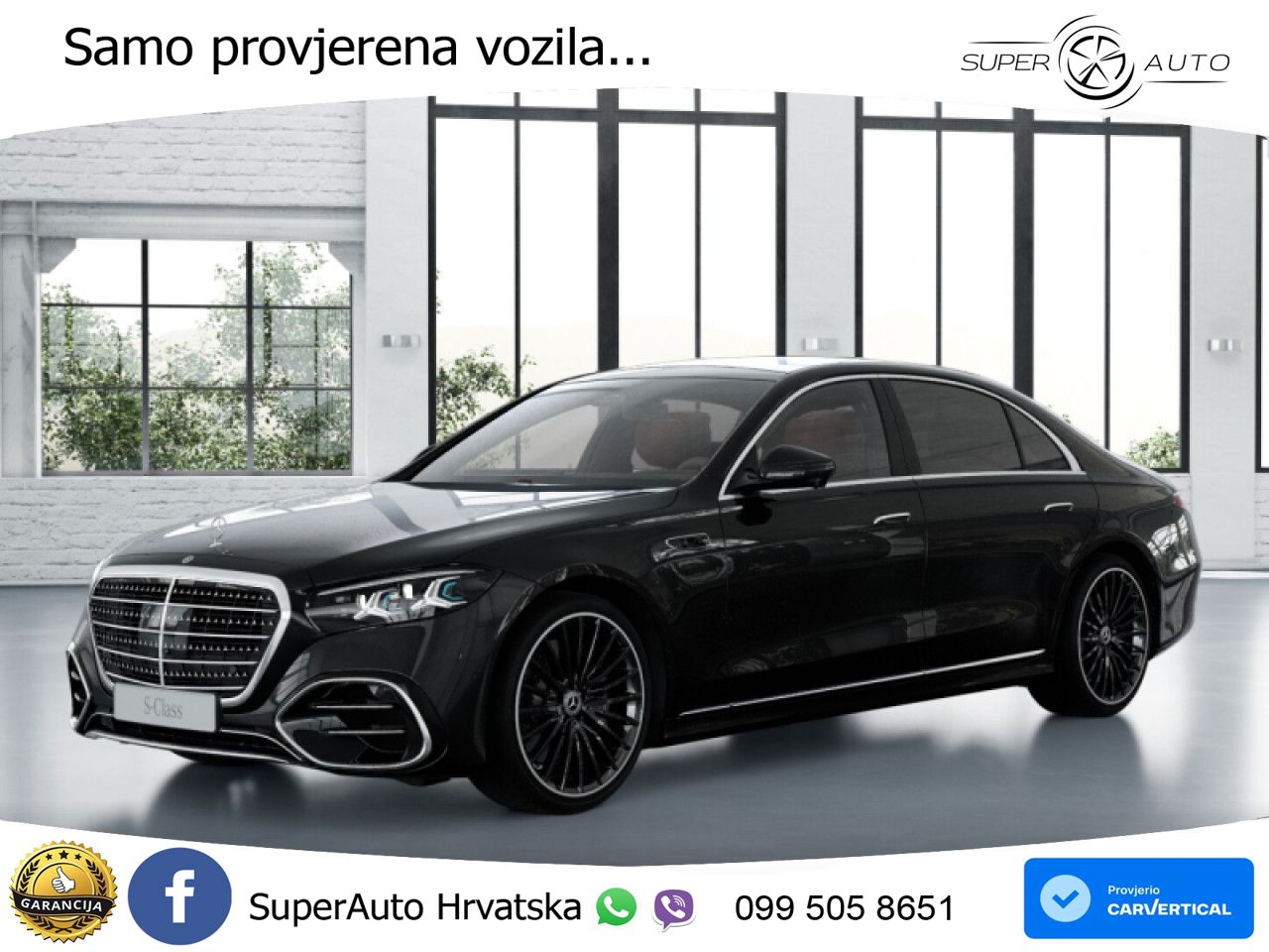 Mercedes S 580 V8 (537 KS) EQ Boost 4MATIC 9G-TRONIC AMG ACC+HEAD+4xGR SJED+360+PANO
