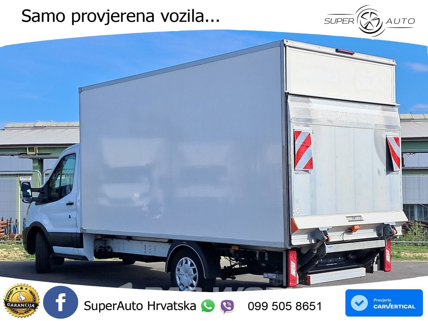 Ford Transit 160pk Ladebordwand 170PS Koffer Klima Te 160 KS