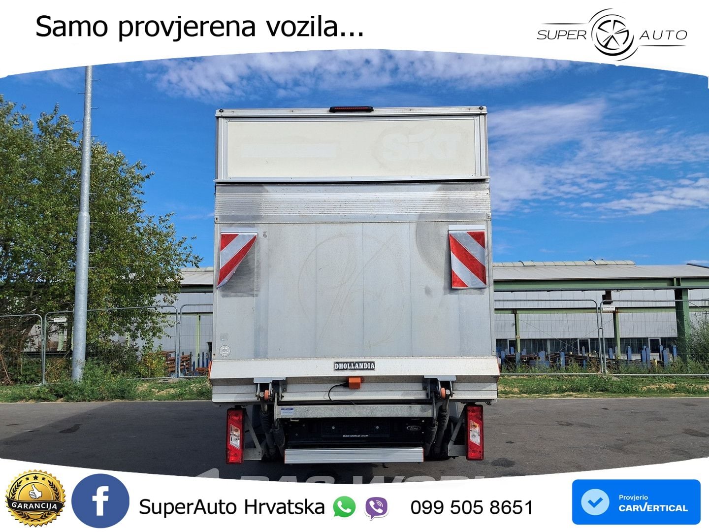 Ford Transit 160pk Ladebordwand 170PS Koffer Klima Te 160 KS