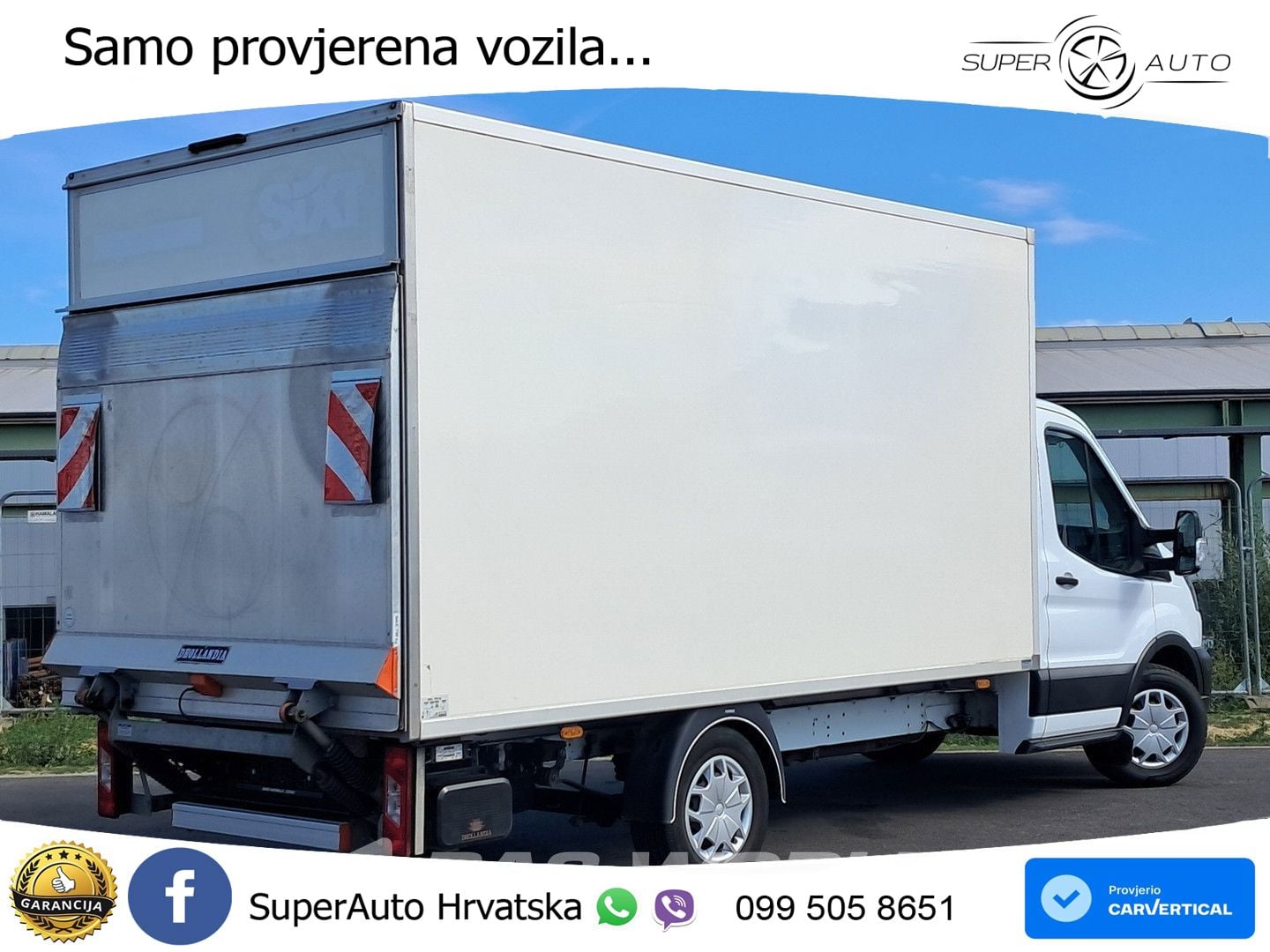 Ford Transit 160pk Ladebordwand 170PS Koffer Klima Te 160 KS