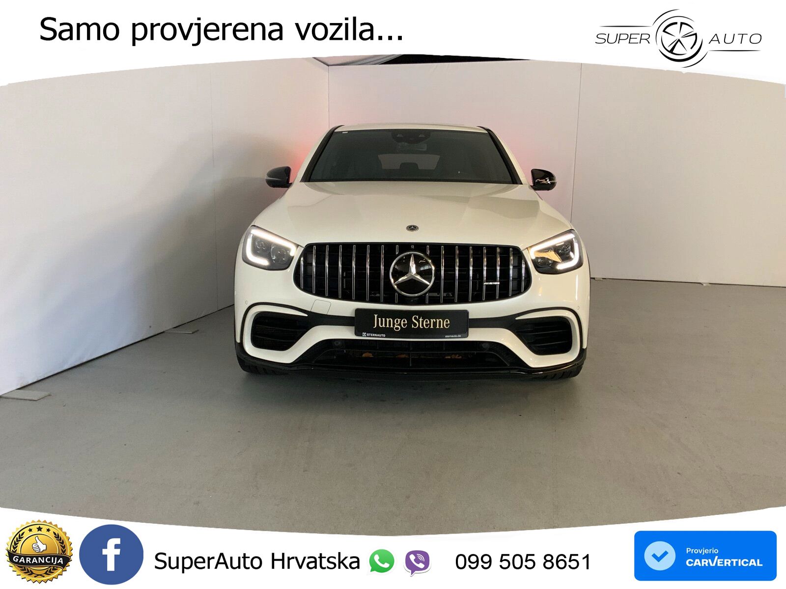Mercedes GLC Coupe AMG 63 S V8 (510 KS) 4MATIC+ MCT ZRAČNI+ACC+4xGR SJED+360