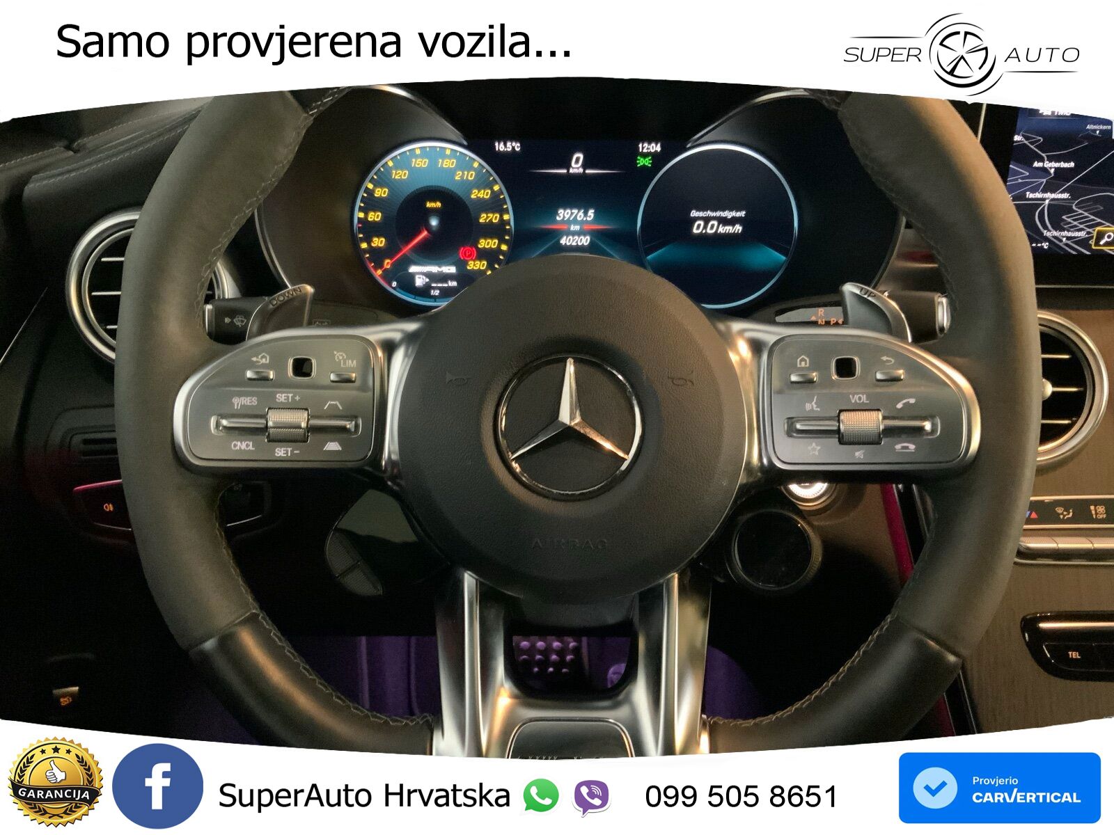 Mercedes GLC Coupe AMG 63 S V8 (510 KS) 4MATIC+ MCT ZRAČNI+ACC+4xGR SJED+360