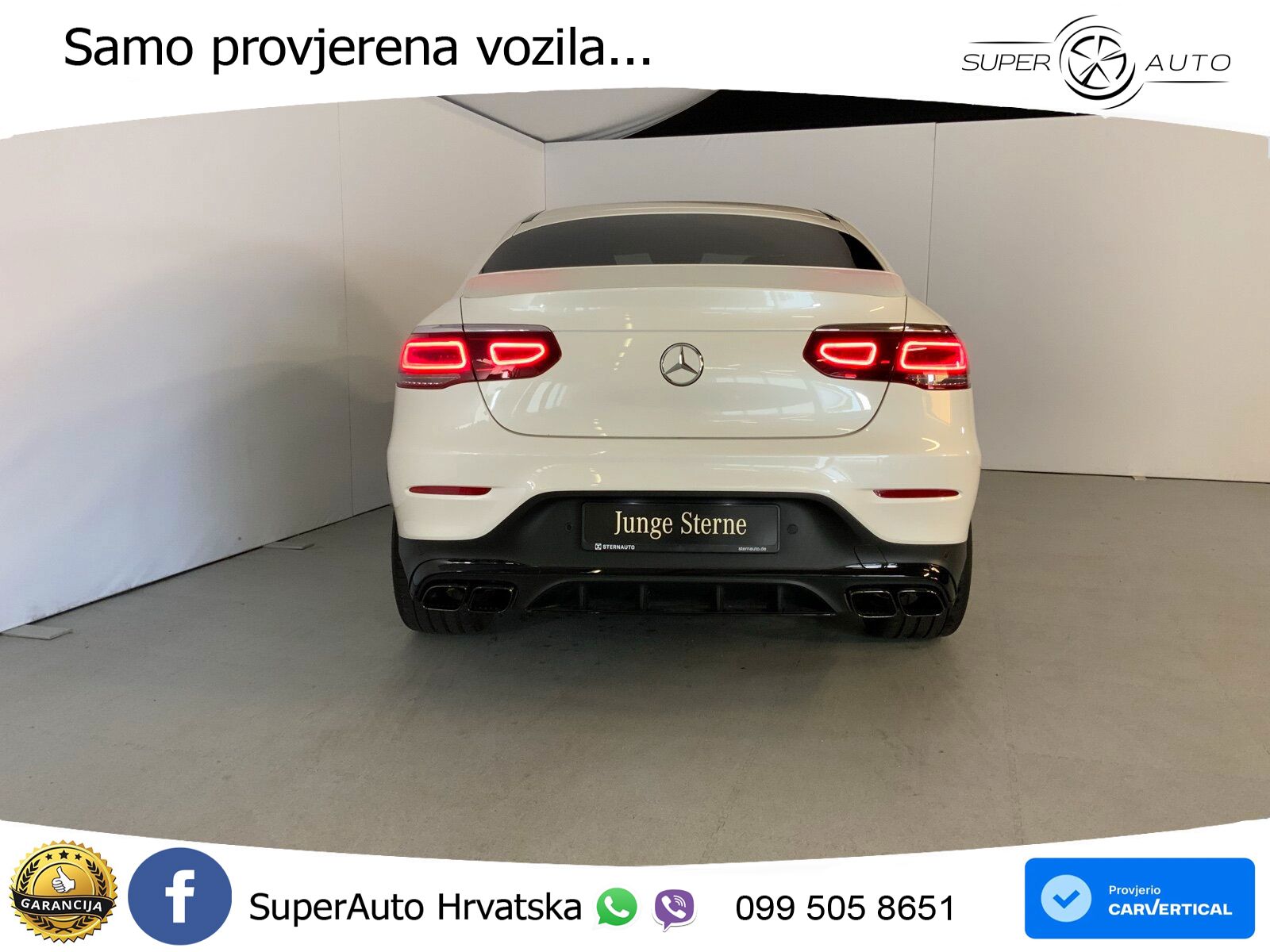 Mercedes GLC Coupe AMG 63 S V8 (510 KS) 4MATIC+ MCT ZRAČNI+ACC+4xGR SJED+360