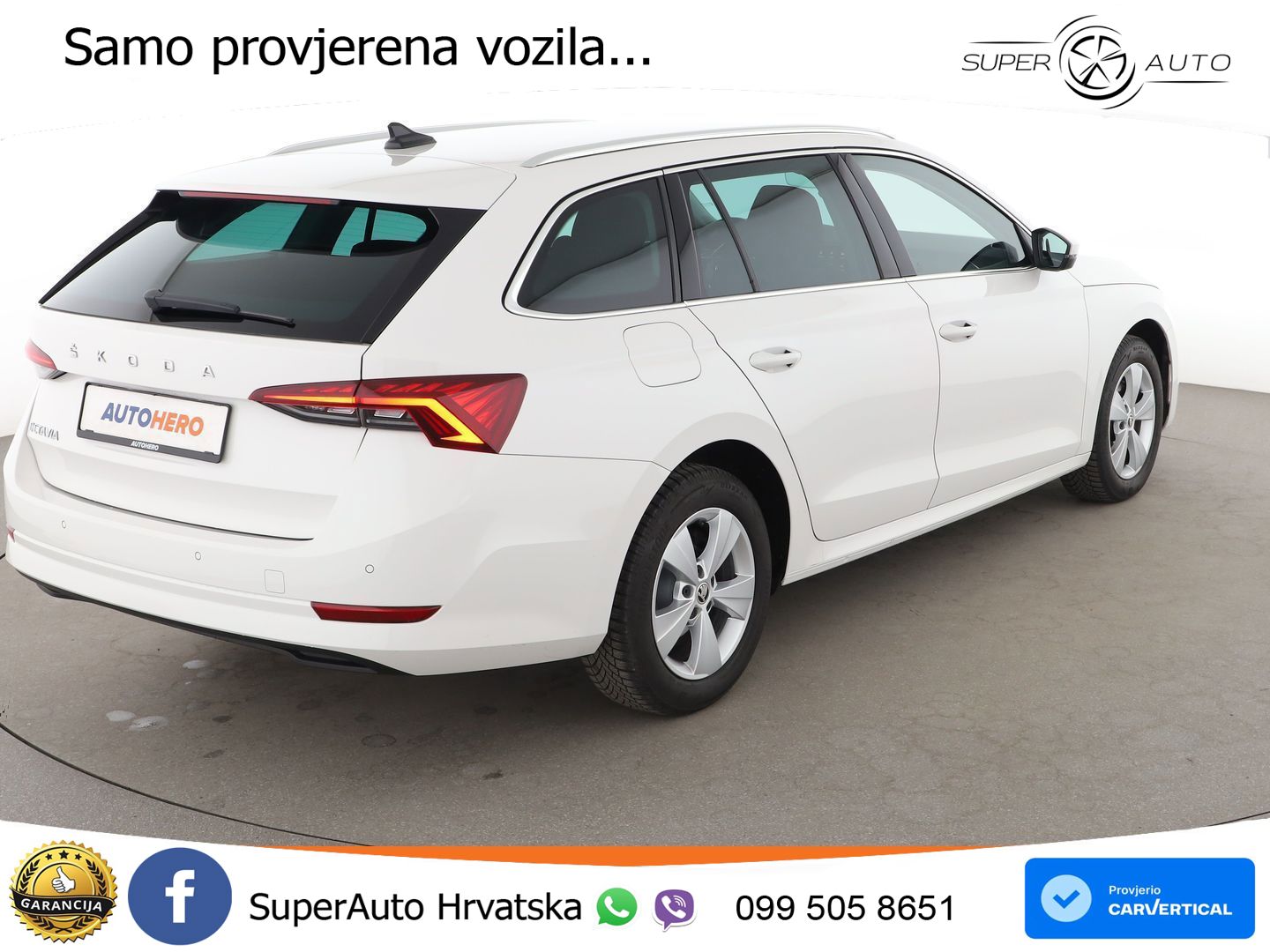 Škoda Octavia Combi 2.0 TDI (150 KS) DSG LED+GR SJED+ACC