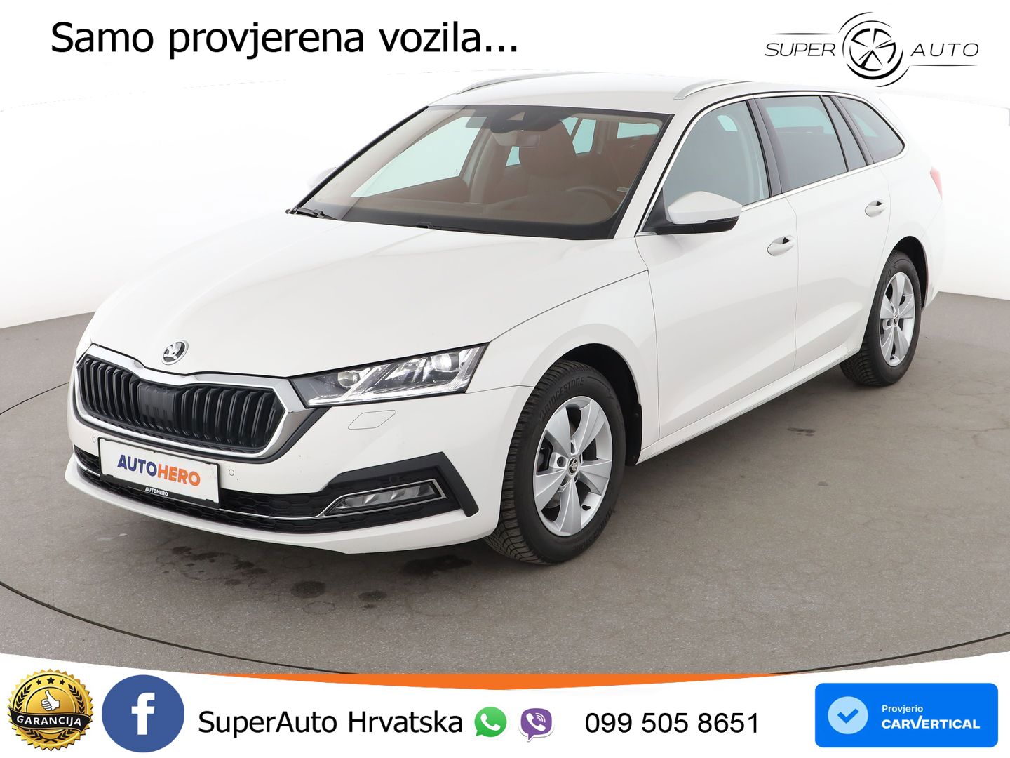 Škoda Octavia Combi 2.0 TDI (150 KS) DSG LED+GR SJED+ACC