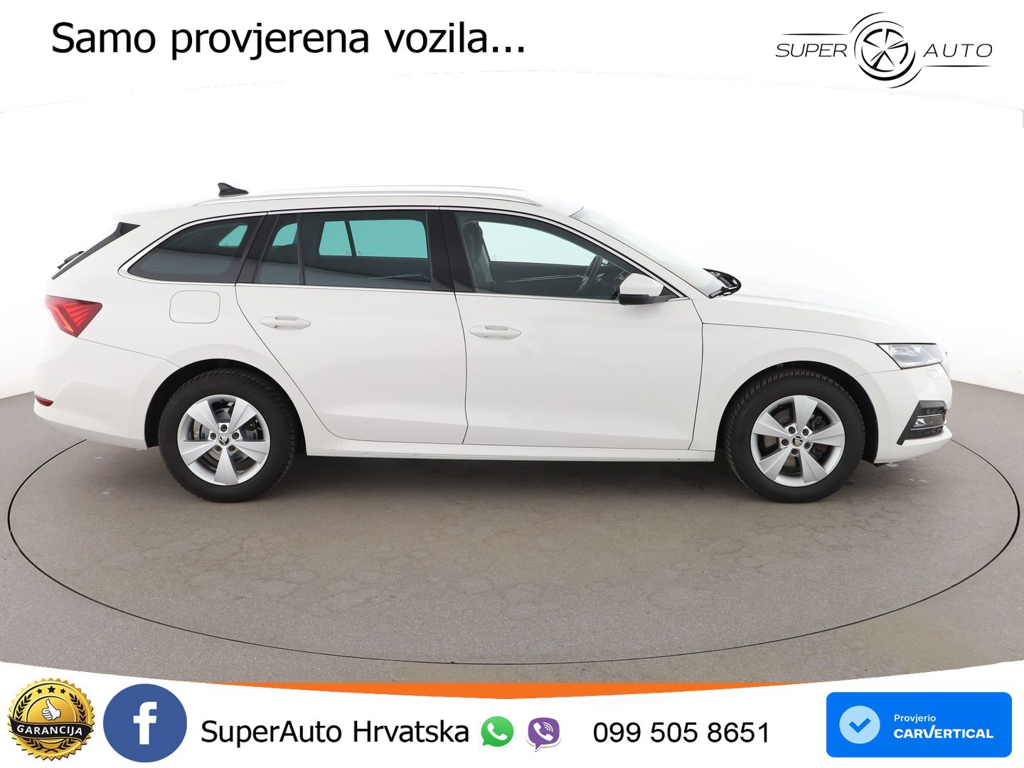 Škoda Octavia Combi 2.0 TDI (150 KS) DSG LED+GR SJED+ACC