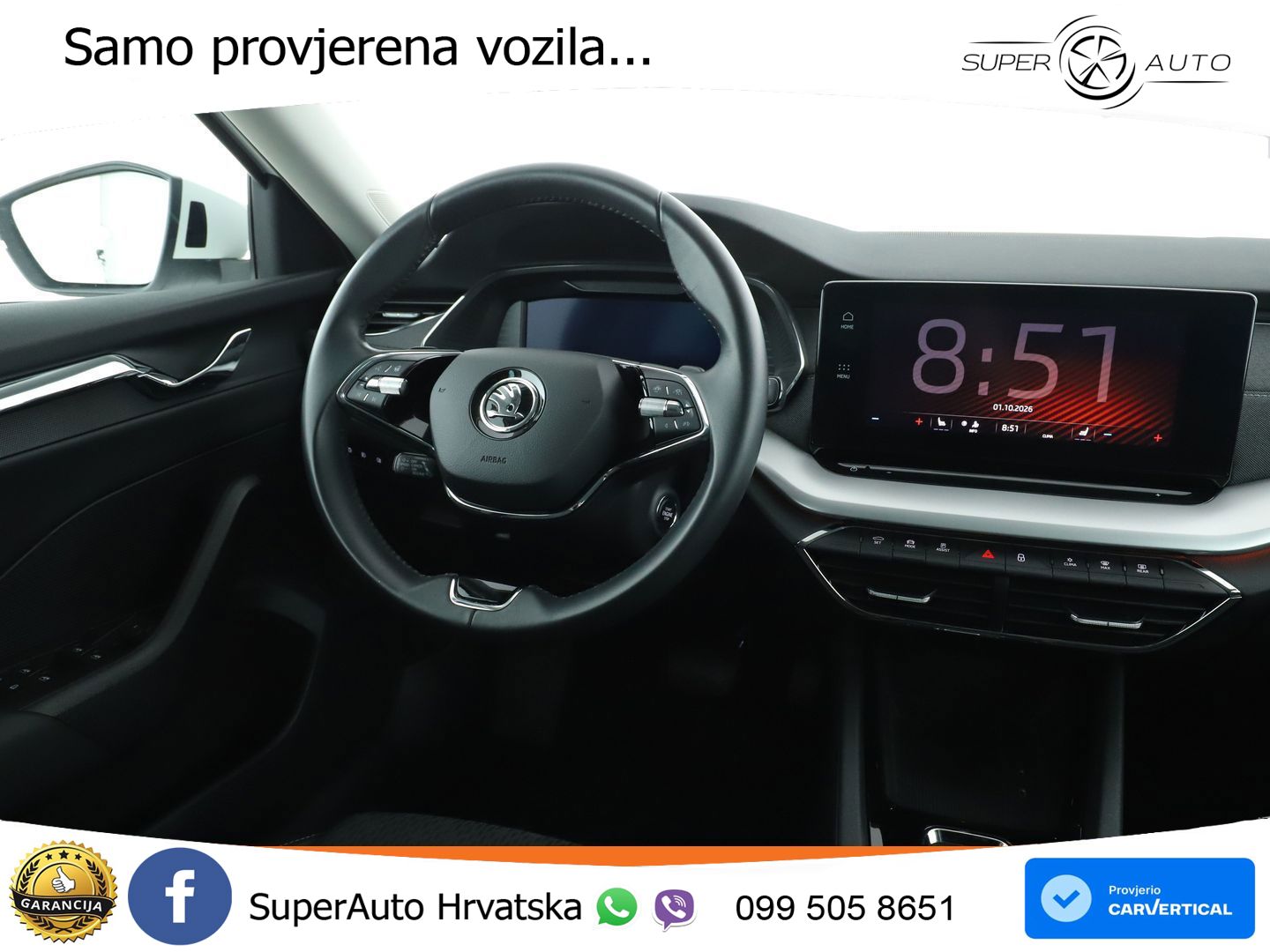 Škoda Octavia Combi 2.0 TDI (150 KS) DSG LED+GR SJED+ACC