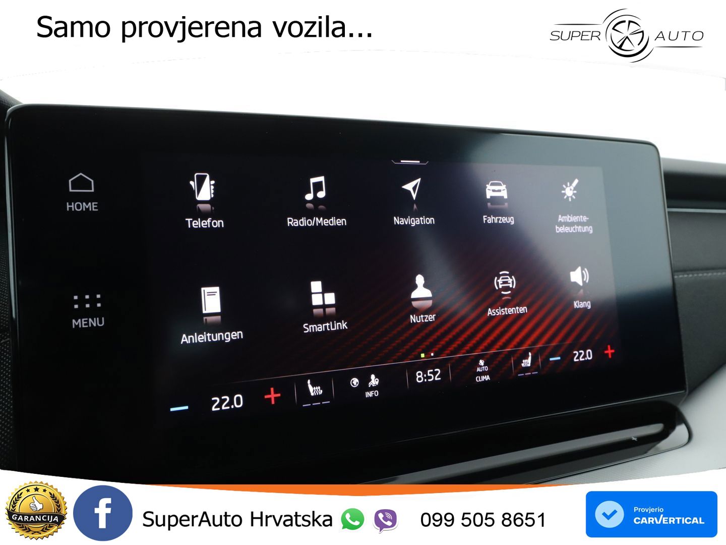 Škoda Octavia Combi 2.0 TDI (150 KS) DSG LED+GR SJED+ACC