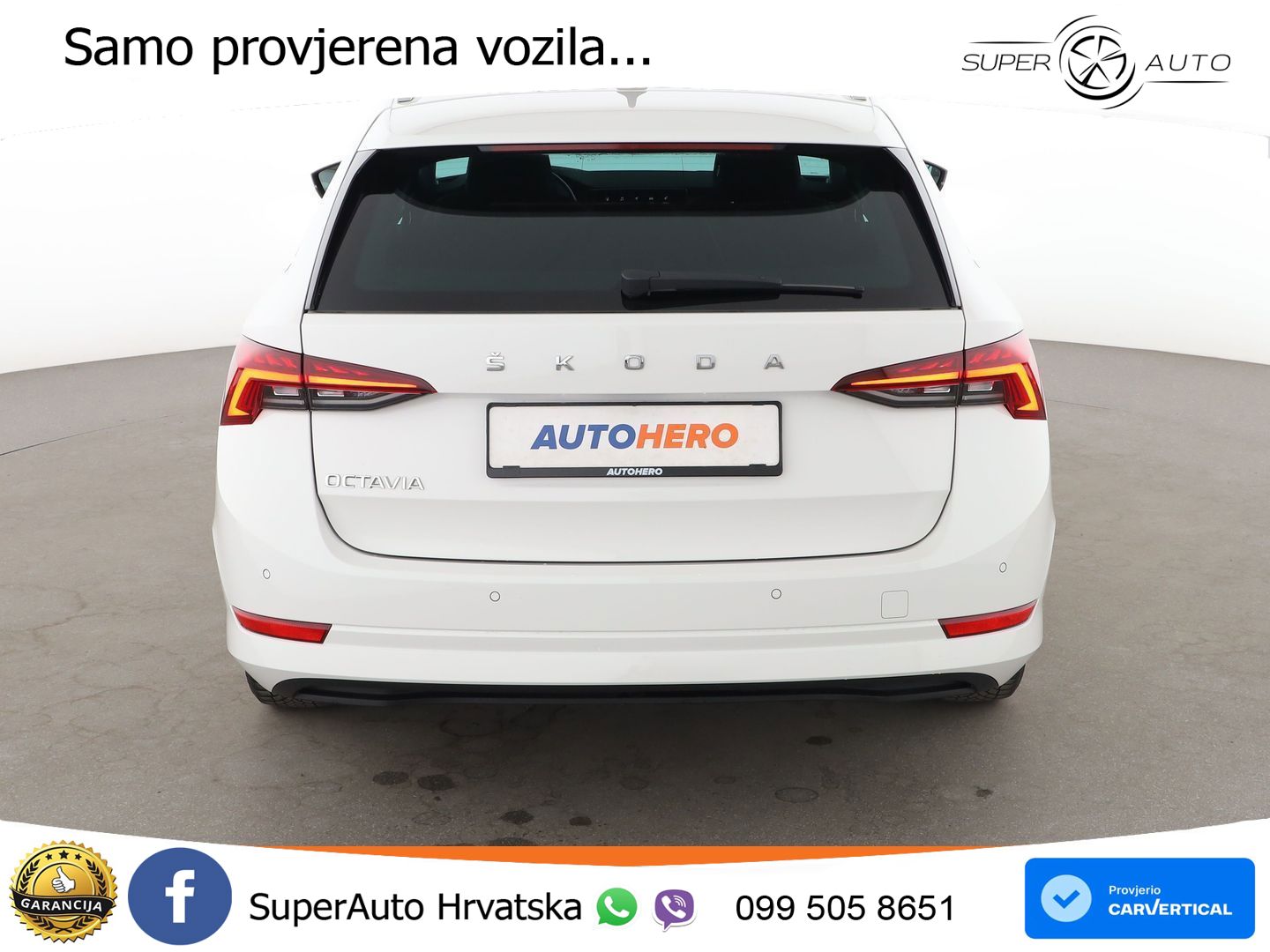 Škoda Octavia Combi 2.0 TDI (150 KS) DSG LED+GR SJED+ACC