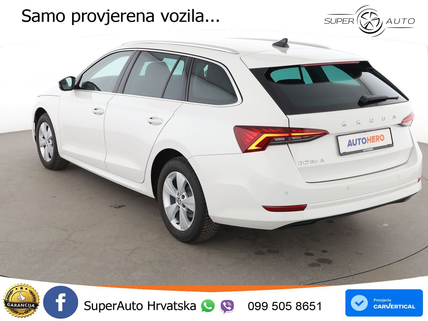 Škoda Octavia Combi 2.0 TDI (150 KS) DSG LED+GR SJED+ACC