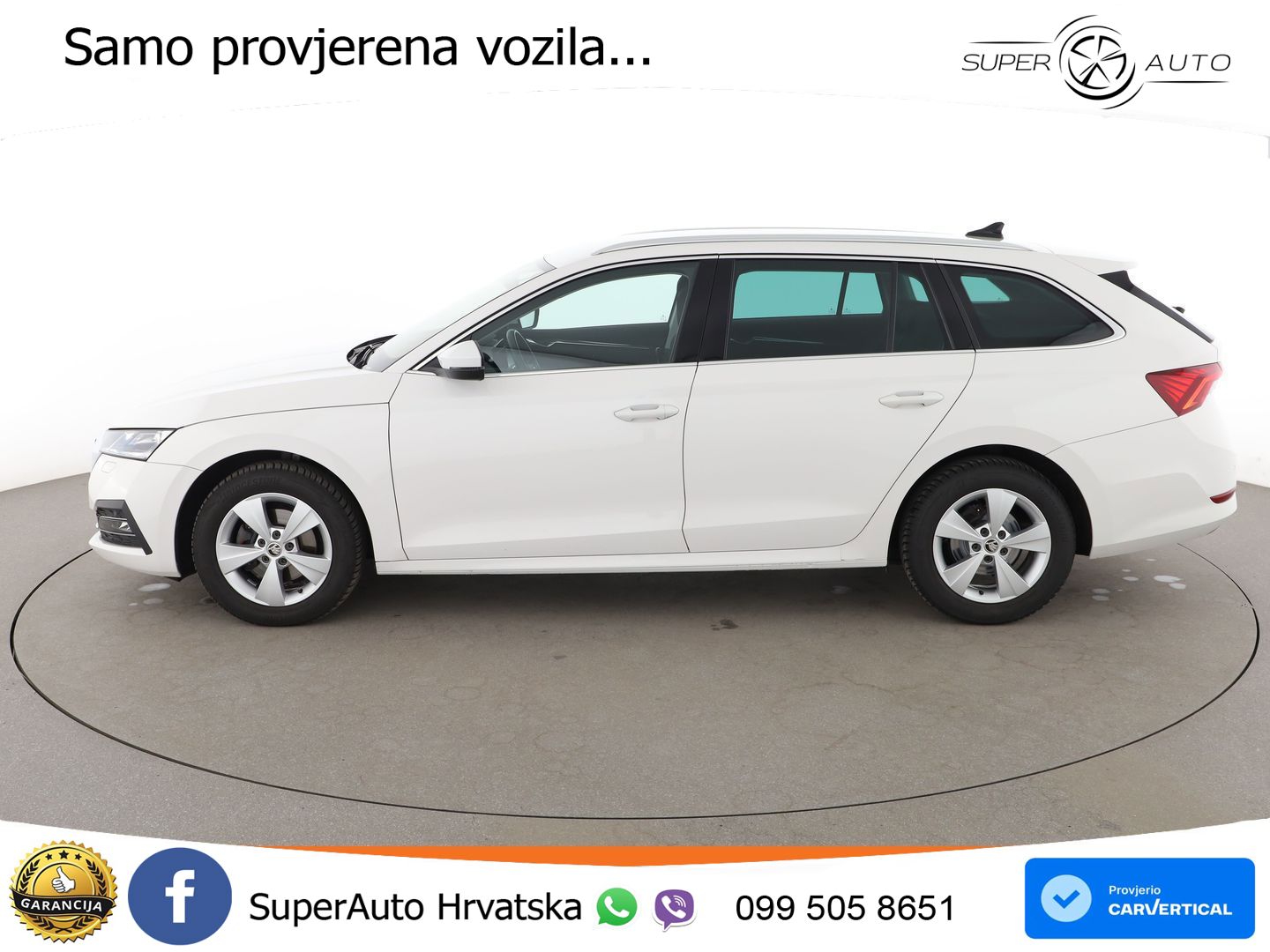 Škoda Octavia Combi 2.0 TDI (150 KS) DSG LED+GR SJED+ACC