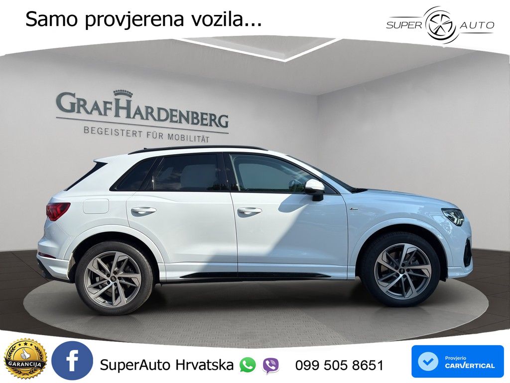 Audi Q3 40 TFSI (190 KS) quattro S tronic S line LED+GR SJED+ACC