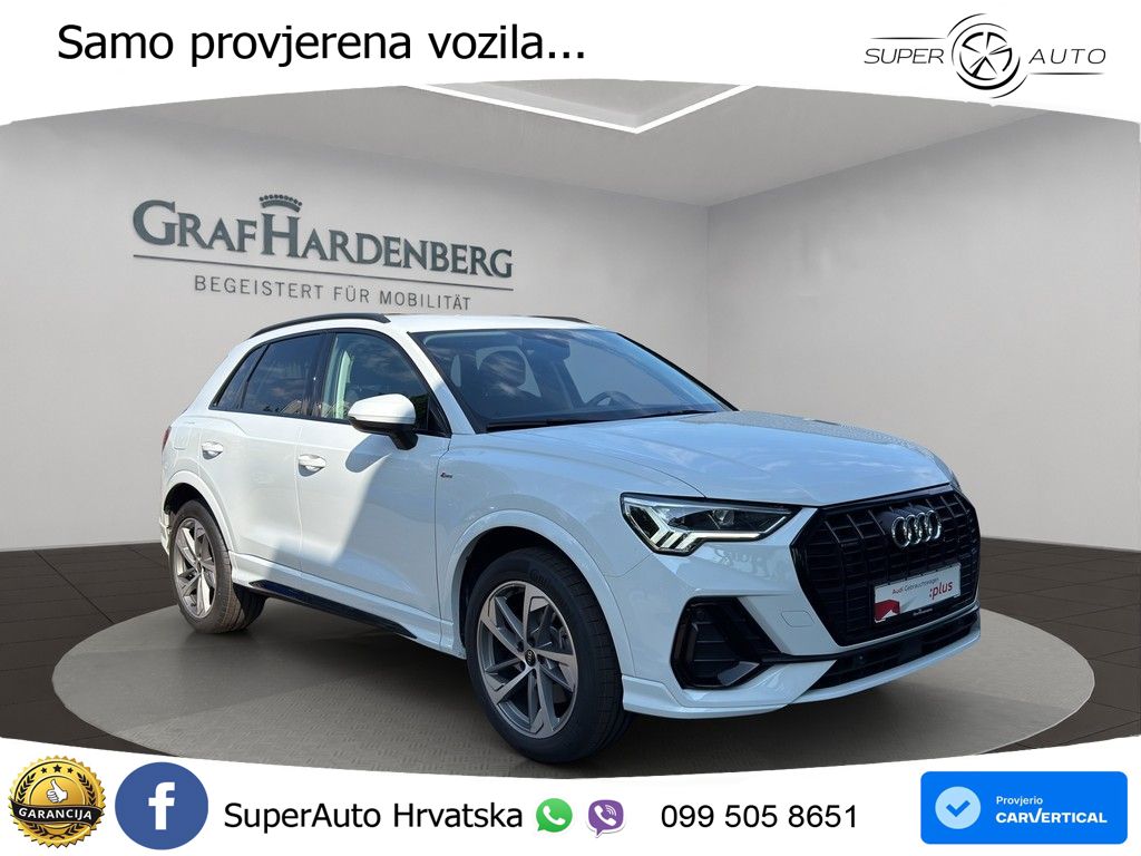 Audi Q3 40 TFSI (190 KS) quattro S tronic S line LED+GR SJED+ACC