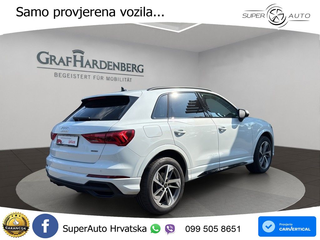 Audi Q3 40 TFSI (190 KS) quattro S tronic S line LED+GR SJED+ACC