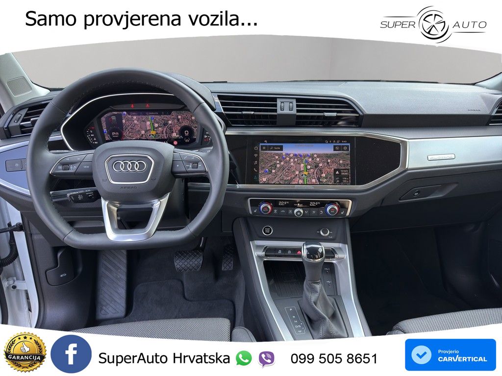 Audi Q3 40 TFSI (190 KS) quattro S tronic S line LED+GR SJED+ACC